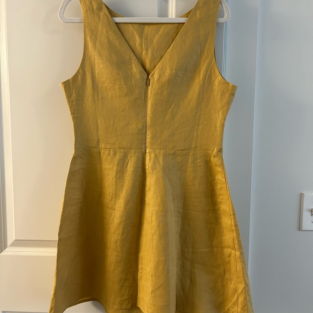 REFORMATION ZENNI LINEN DRESS - Picture 5 of 5